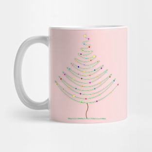 Christmas Tree Lights Mug